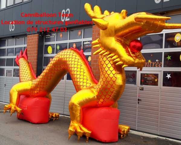 arche dragon gonflable