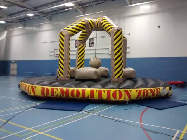  Demolition Man -Jeu gonflable actif, enfants & adultes
