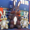 Mascottes 3 Lapins - hauteurs 3,5 m & 6 m