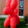 Chien gonflable style sculpture ballons