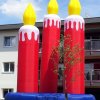 3 bougies géantes, en donut